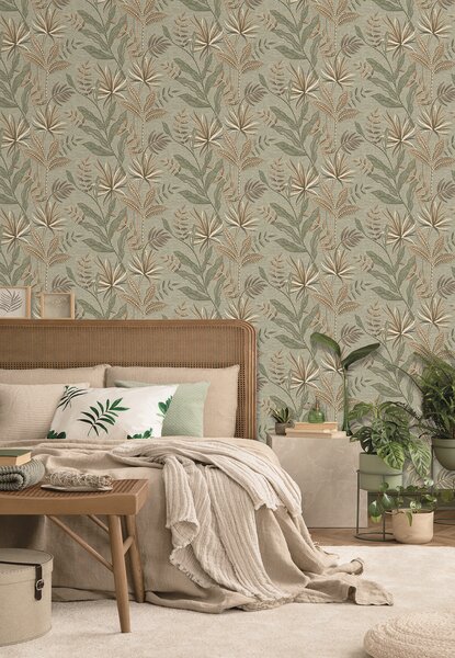 Tapeta Tropical Weave 5 barv