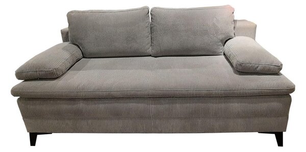 BOXSPRING ZOFA, siva tekstil