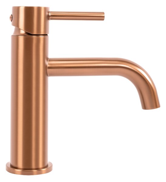 REA LUNGO Mešalnik za umivalnik Copper brushed low