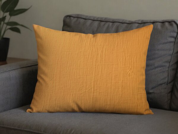 Muslin prevleka za vzglavnik MUSSARI 70x90 cm, gorčična