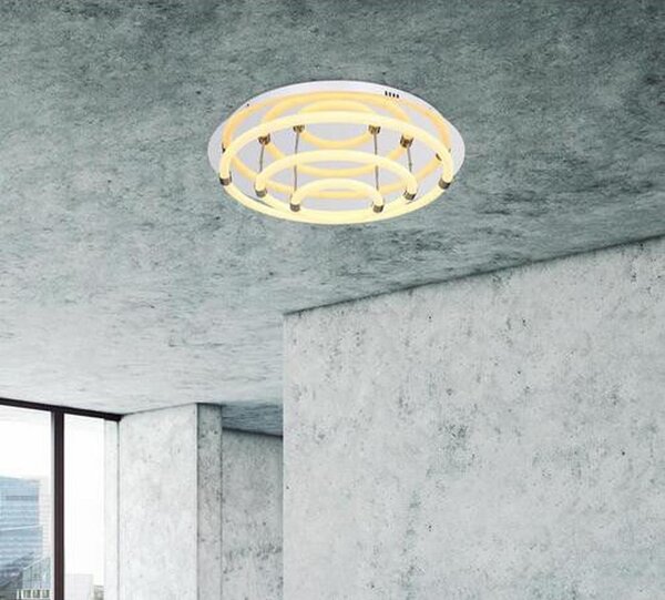 Globo Stropna Led-svetilka Epi, S Sijalko