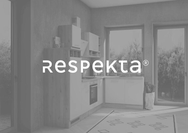 Respekta Kotna Kuhinja Z Aparati Economy, Bela, Barva Hrasta