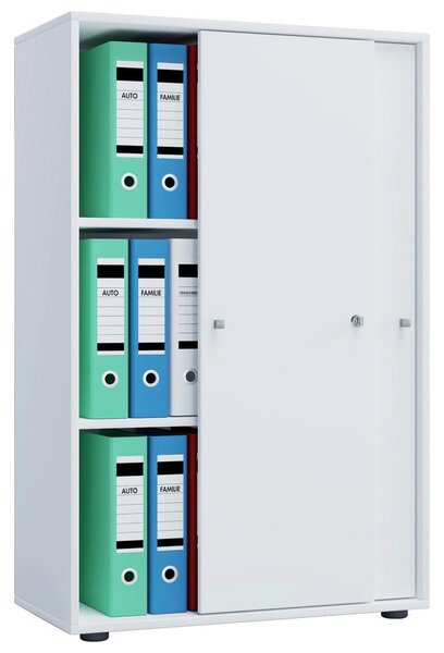 P & B Pisarniška Omara Lona Xl, Bela