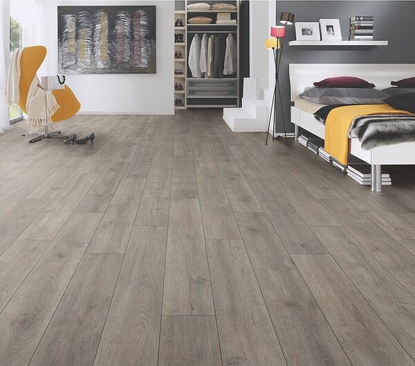 LOGOCLIC Family Laminat Montana (Rustikalen videz, 1.288 x 195 x 7 mm) productname.garantie.plussign BAUHAUS garancija 15 let