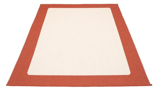 Opečnato oranžna/kremno bela notranja in zunanja preproga 180x260 cm Ilda Brick – Pappelina