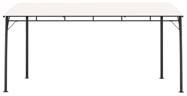 VidaXL Vrtni nadstrešek za senco 4x3x2,55 m krem