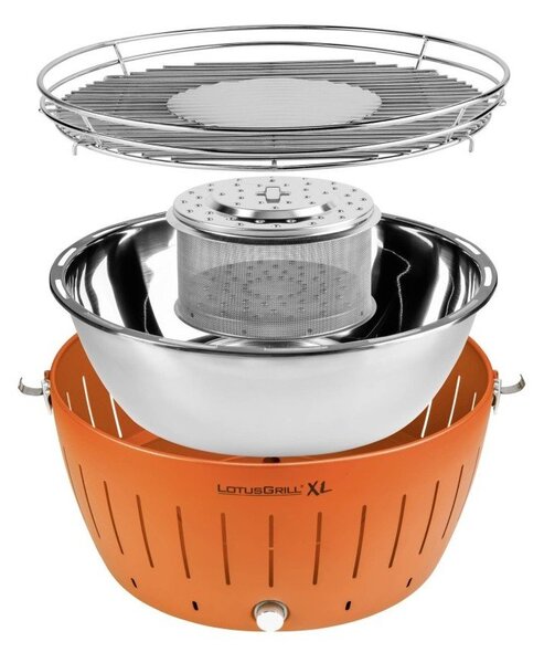 Oranžen brezdimni žar LotusGrill XL