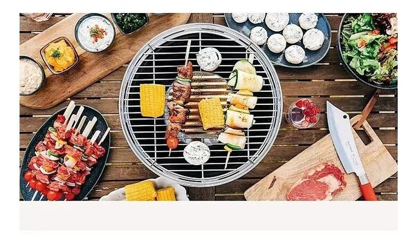 Oranžen brezdimni žar LotusGrill XL