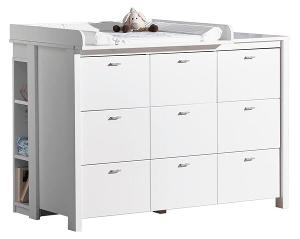 SPODNJI REGAL ZA DOJENČKE 21/85/30 cm bela