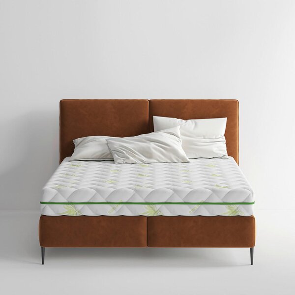LEŽIŠČE Z ŽEPKASTIM VZMETENJE ALOE SOFT 90/200 cm