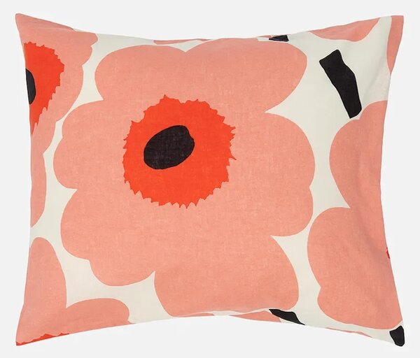 Marimekko prevleka za blazino dekoracijska z dodatkom lana 50 x 60 cm