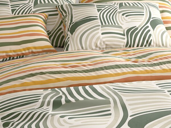 Posteljnina iz polibombaža ZENVIA POLY barvna Dimenzije posteljnine: 2 kom 70 x 90 cm | 200 x 220 cm