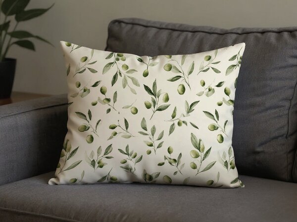 Prevleka za vzglavnik iz polibombaža OLIVE POLY 50x70 cm, zelena