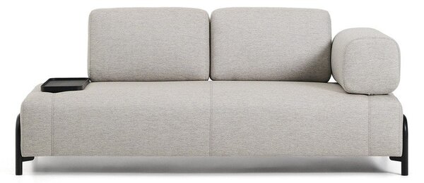 Sivo-bež sedežna garnitura 200 cm Compo – Kave Home