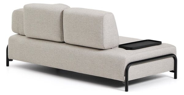 Sivo-bež sedežna garnitura 200 cm Compo – Kave Home