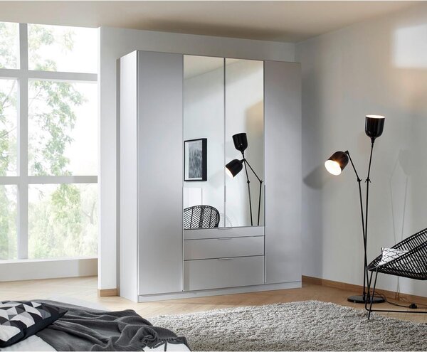 Modern Living Omara S Klasičnimi Vrati Alabama, Svetlo Siva