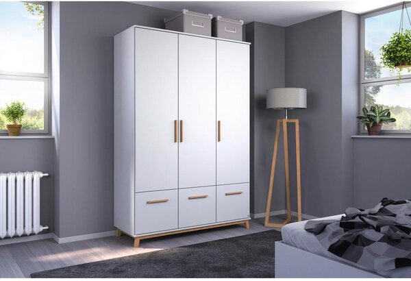 Modern Living Omara S Klasičnimi Vrati Carlsson, Bela, Barva Hrasta