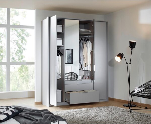 Modern Living Omara S Klasičnimi Vrati Alabama, Svetlo Siva