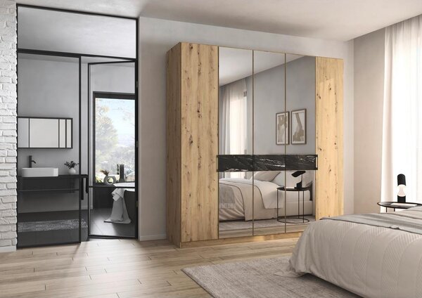 Premium Living Omara S Klasičnimi Vrati Versity-D, Barva Hrasta
