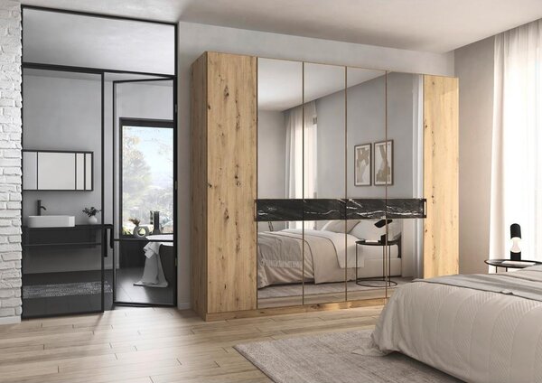Premium Living Omara S Klasičnimi Vrati Versity-D, Barva Hrasta