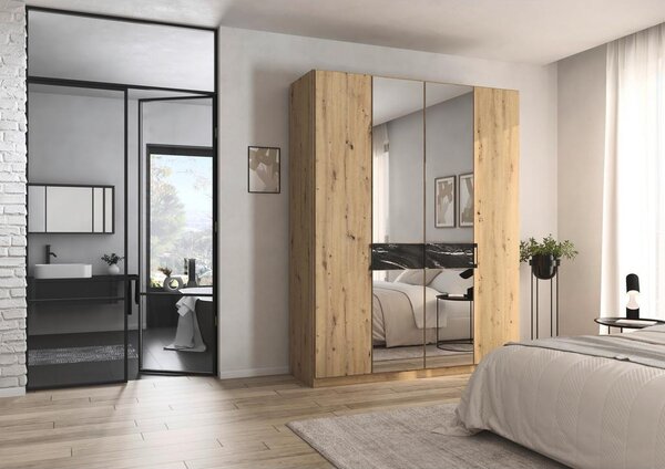 Premium Living Omara S Klasičnimi Vrati Versity-D, Barva Hrasta