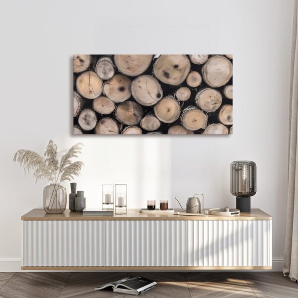 Slika struktura lesenih debel