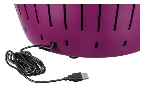 Vijoličen brezdimni žar LotusGrill XL