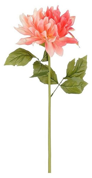 Edelmann Umetna roža Dalija (61 cm, Roza, Plastika)
