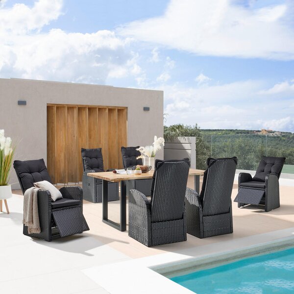 LOUNGE NASLANJAČ jeklo
