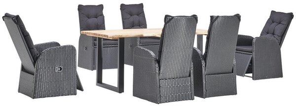 LOUNGE NASLANJAČ jeklo
