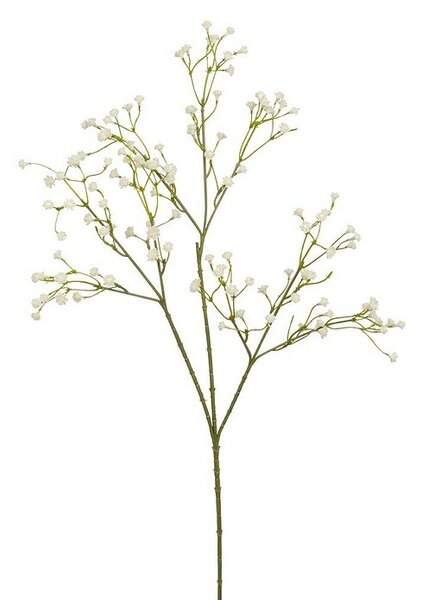Umetna rastlina Gipsophila (Višina: 60 cm, Bela, Plastika)
