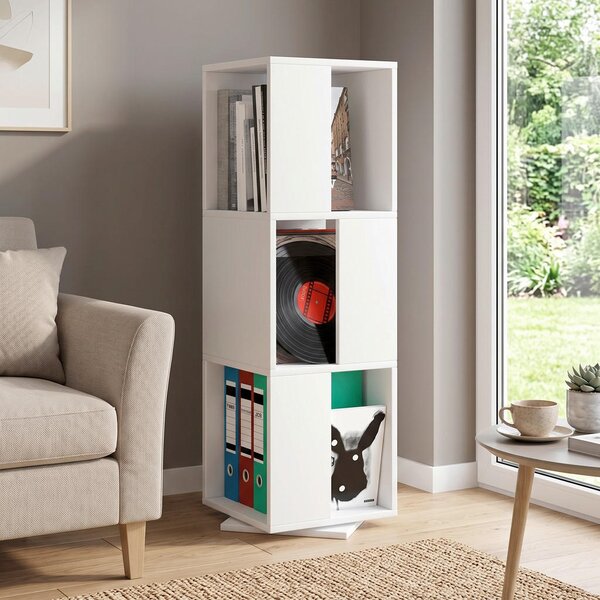 VRTLJIV REGAL 34/109/34 cm bela