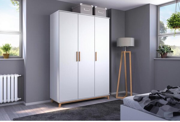 Modern Living Omara S Klasičnimi Vrati Carlsson, Bela, Barva Hrasta