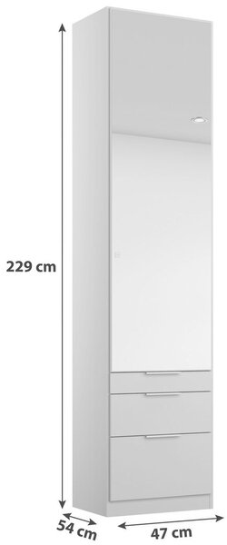 Modern Living Omara S Klasičnimi Vrati Alabama, Svetlo Siva