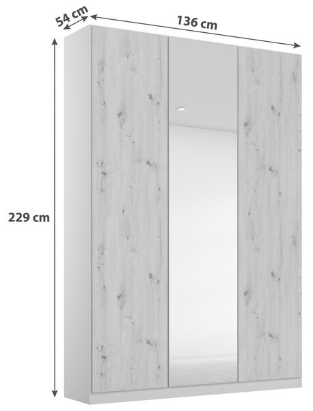 Modern Living Omara S Klasičnimi Vrati Alabama, Barva Hrasta