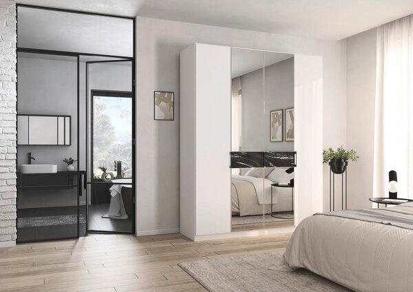 Premium Living Omara S Klasičnimi Vrati Versity-D, Bela