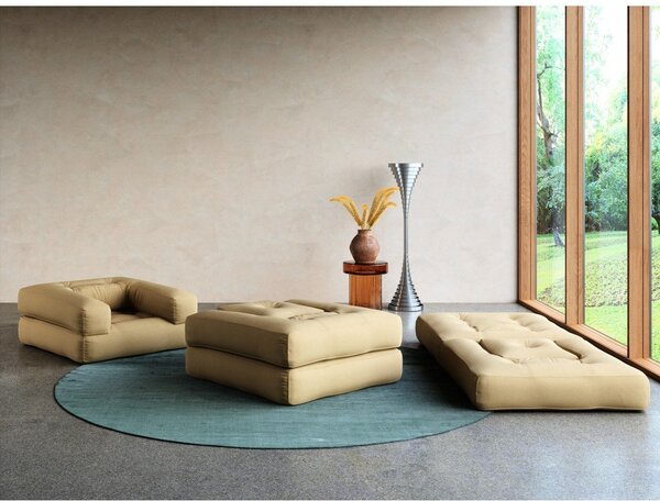 Raztegljiv fotelj Karup Design Cube Olive Green