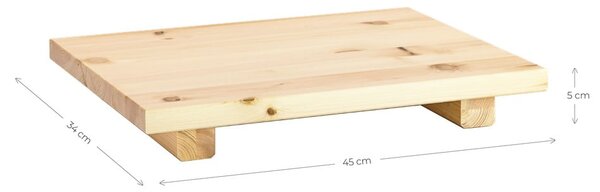 Nočne omarice v kompletu 2 ks v naravni barvi Dock – Karup Design