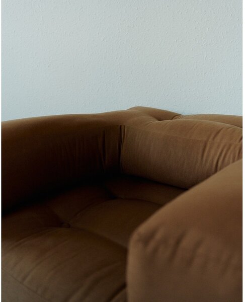 Raztegljiv fotelj Karup Design Cube Linen Beige
