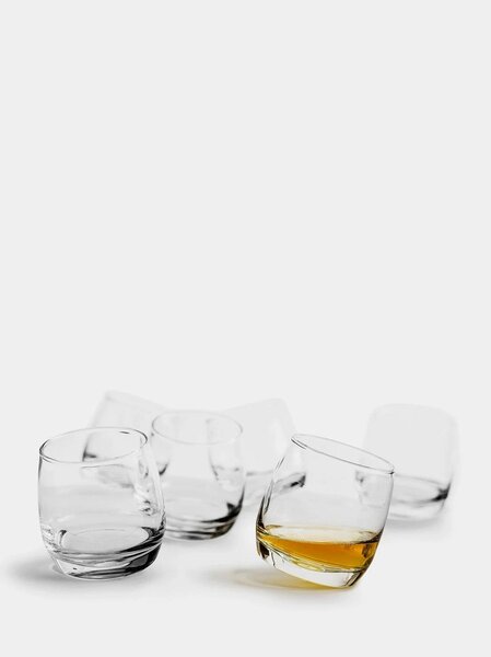 Kozarci v kompletu 6 ks za viski 200 ml Rocking Whiskey – Sagaform