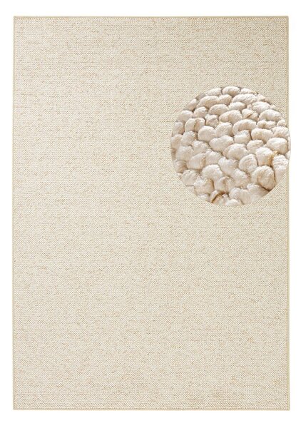 Kremno bela preproga 160x240 cm Wolly – BT Carpet
