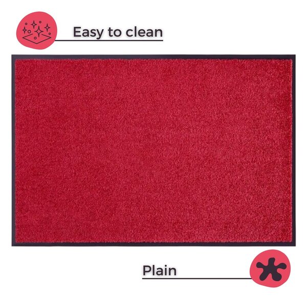 Rdeča preproga Hanse Home Wash & Clean, 39 x 58 cm