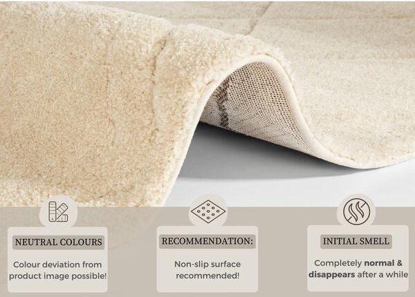 Bež preproga Mint Rugs Norwalk Colin, 80 x 150 cm