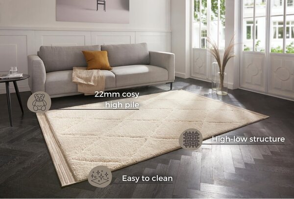 Bež preproga Mint Rugs Norwalk Colin, 80 x 150 cm