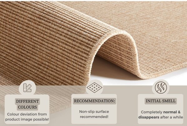 Bež notranja in zunanja preproga 80x150 cm Nature – Hanse Home