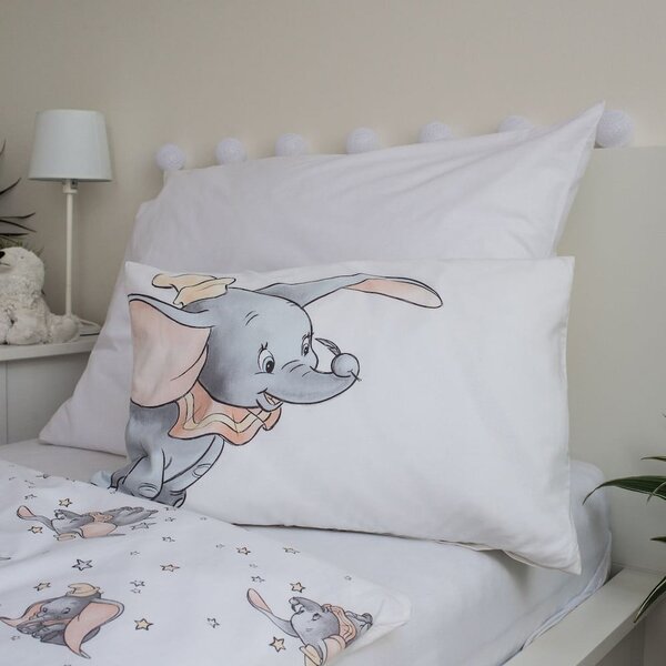 Bombažna otroška posteljnina za otroško posteljico 100x135 cm Dumbo – Jerry Fabrics