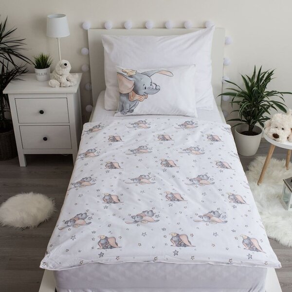 Bombažna otroška posteljnina za otroško posteljico 100x135 cm Dumbo – Jerry Fabrics