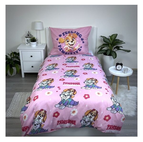 Otroška posteljnina iz mikrovlaken 140x200 cm Paw Patrol – Jerry Fabrics
