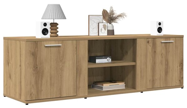 VidaXL TV omarica Artisan Oak 120x34x37 cm iz umetnega lesa