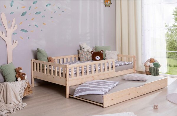 Livetastic Postelja Lou, 120x200cm, 2x Letveno Dno, Brez Vzmetnice